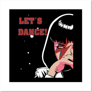 lets dance beta version space Posters and Art